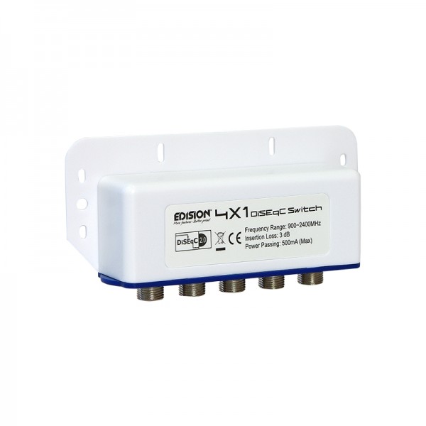 EDISION DISEQC 4x1 έως 4 Δορυφόρους προς 1 Δέκτη